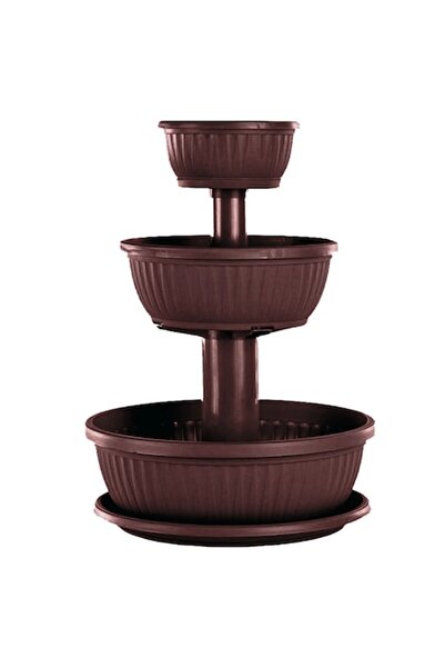 Natalia Design Set of 3 tiered pots ND, diameters 20, 30, 40 cm, capacities 1...