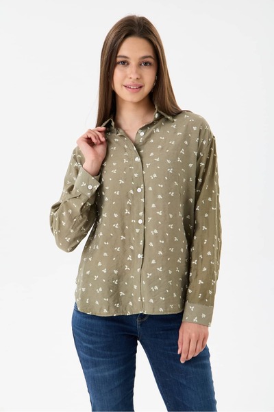 Reji Floral Patterned Shirt