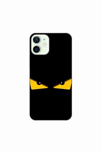 OEM Husa compatibila cu Apple iPhone 12 Mini Silicon Gel Tpu Model Mad Eyes