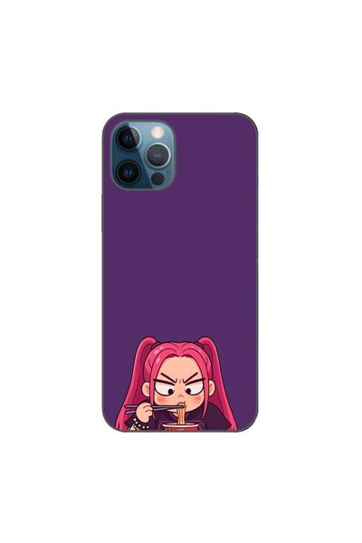 OEM Husa compatibila cu Apple iPhone 12 Pro Max Silicon Model KPop Demon Hunt...