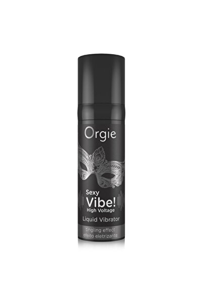 Orgie Gel intim Sexy Vibe High Voltage, efect vibrant și senzație intensă, 15 ml