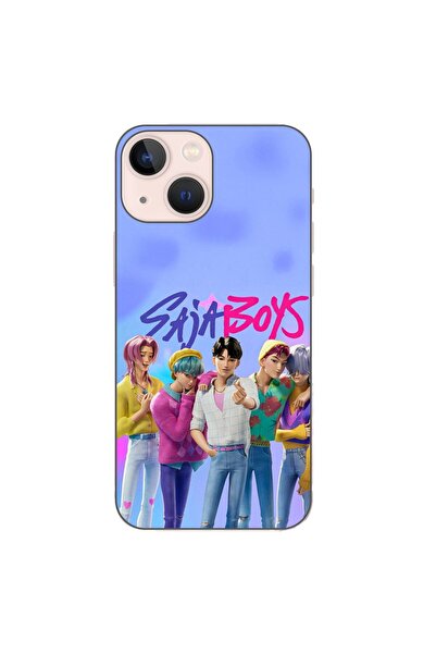 OEM Husa compatibila cu Apple iPhone 13 Mini Silicon Gel Tpu Model KPop Demon...