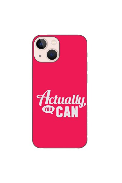 OEM Husa compatibila cu Apple iPhone 13 Mini Silicon Gel Tpu Model Mesaj Actu...