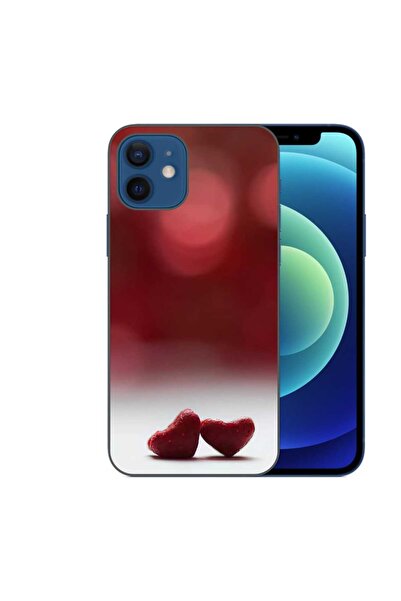 OEM Husa compatibila cu Apple iPhone 12 Silicon Gel Tpu Model Little Hearts