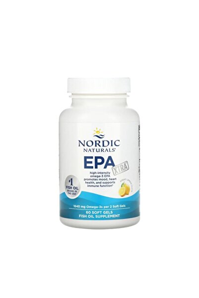 Nordic Naturals EPA Xtra Fish Oil 1640mg Lemon 60 softgels -