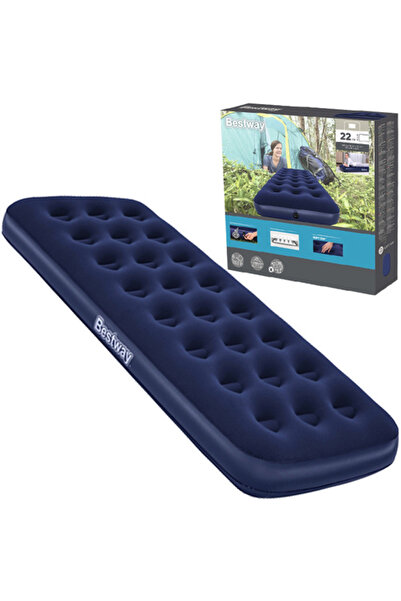 BESTWAY Saltea pneumatică individuală din velur 185x76x22 cm