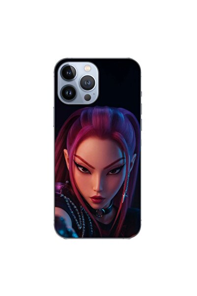 OEM Husa compatibila cu Apple iPhone 13 Pro Max Silicon Gel Tpu Model KPop De...