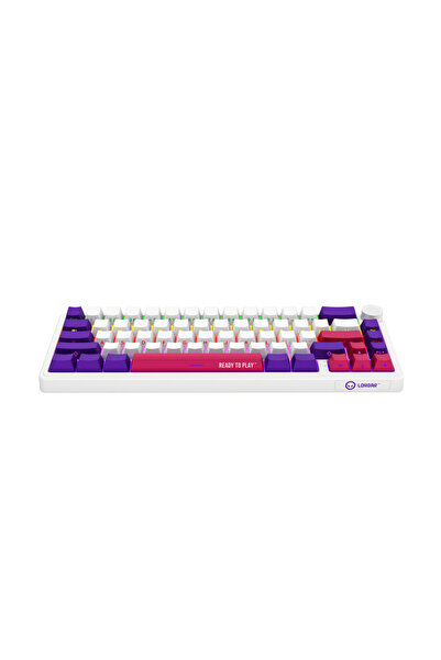 LORGAR Tastatură Mecanică Gaming Wireless KBP70MW Pro, Compactă 65%, Iluminar...
