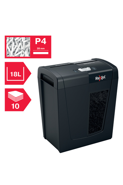 Rexel Tocător de hârtie manual Secure X10 cu tăiere în cruce