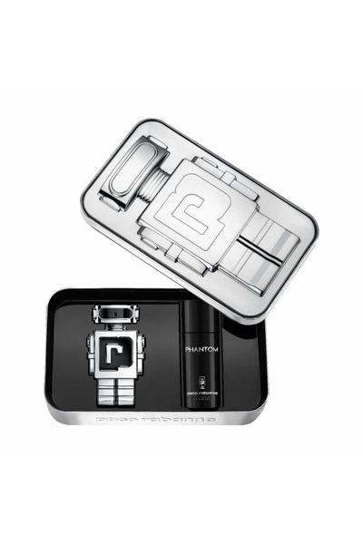 Paco Rabanne Комплект Paco Rabanne: Phantom, Тоалетна вода, За мъже, 100 мл +...