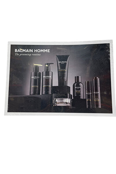 Balmain Beauty Balmain Professionnel, Homme, Card, Negru și Alb