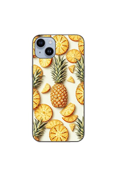 OEM Калъф, съвместим с Apple iPhone 14 Plus, силиконов гел TPU, с десен на со...