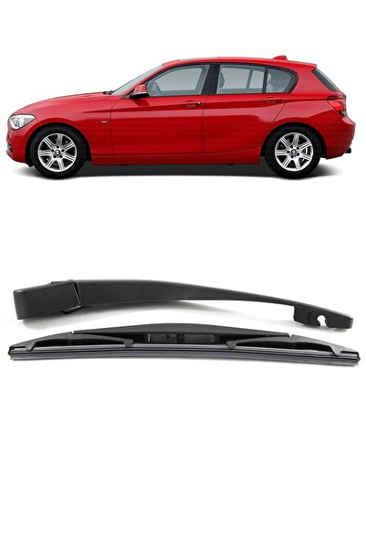 cme parts BMW 1 Serisi F20/F21 2011-2019 Uyumlu Arka Cam Silecek Kolu Ve Süpü...