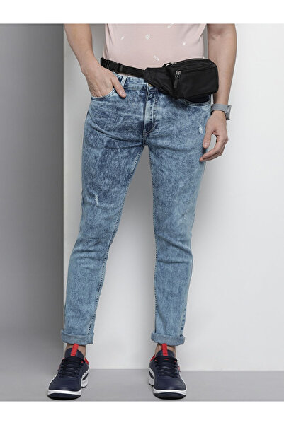 The Indian Garage Co By Styli Men Slim Fit Solid Jeans