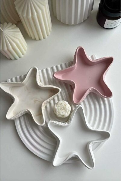 Gizem Design Products Yıldız Dekoratif Takı Tabağı