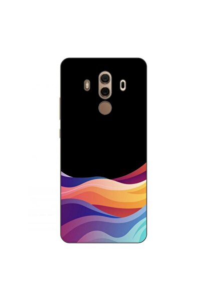 OEM Husa compatibila cu Huawei Mate 10 Pro Silicon Gel Tpu Model Neon Waves