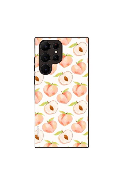 Sonique Θήκη Fruit Series για Samsung Galaxy S22 Ultra Ροδάκινο