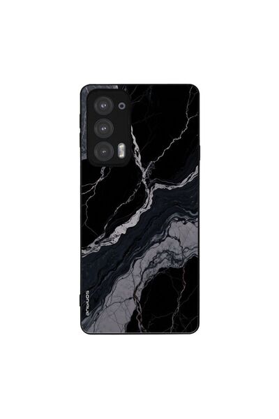 Sonique Θήκη Marble Series για Motorola Edge 20 5G Μαύρο 02