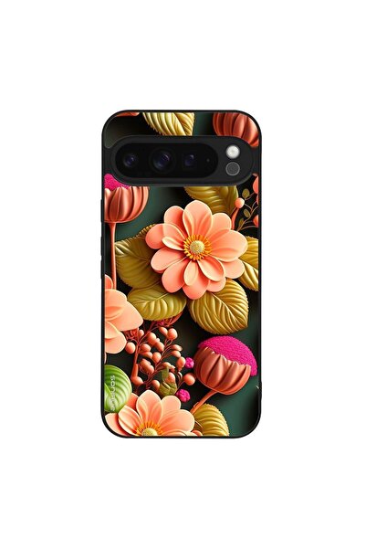 Sonique Θήκη 3D Flower Series για Google Pixel 9 Pro XL 5G Σομόν