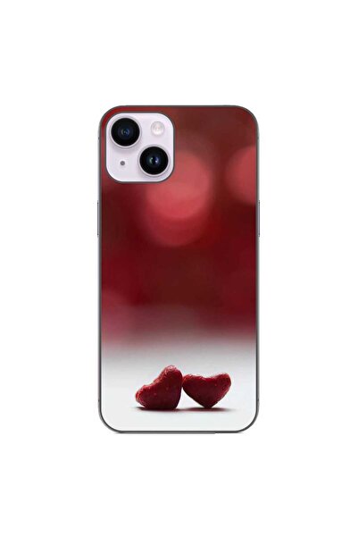 OEM Husa compatibila cu Apple iPhone 14 Silicon Gel Tpu Model Little Hearts