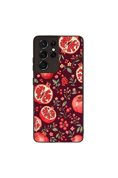 Sonique Θήκη Fruit Series για Samsung Galaxy S21 Ultra Ρόδι