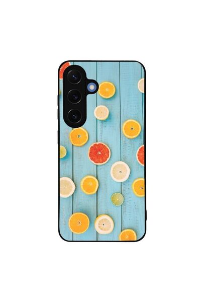 Sonique Θήκη Fruit Series για Samsung Galaxy S25 Γκρέιπφρουτ