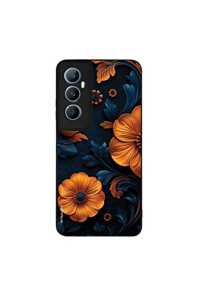 Sonique Θήκη 3D Flower Series για Realme C65 4G Πορτοκαλί 01