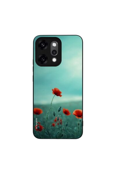 Sonique Θήκη Sunset in Eden Series για Oppo Reno14 Pro 5G Scarlet Poppy