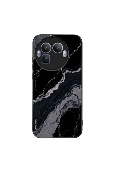 Sonique Θήκη Marble Series για Realme GT 8 Pro 5G Μαύρο 02