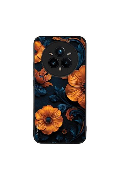 Sonique Θήκη 3D Flower Series για Realme 14 Pro Plus 5G Πορτοκαλί 01