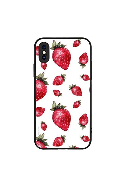 Sonique Θήκη Fruit Series για Apple iPhone X / iPhone XS Φράουλα 01