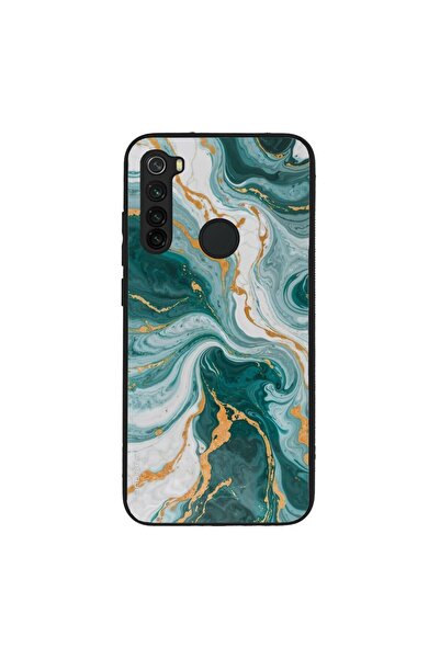 Sonique Θήκη Marble Series για Xiaomi Redmi Note 8 / Redmi Note 8 2021 Πράσιν...