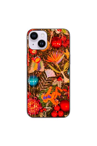 OEM Husa compatibila cu Apple iPhone 14 Silicon Gel Tpu Model Craciun Decor B...