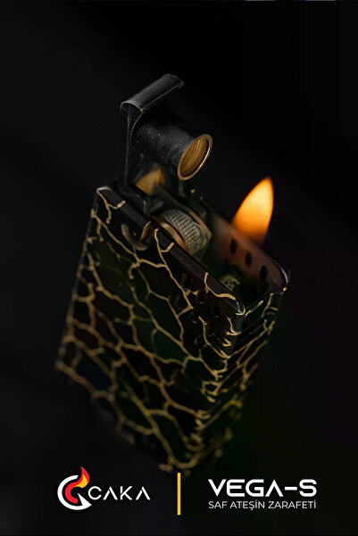 caka lighter Vega - S Benzinli Çakmak - CKL-104