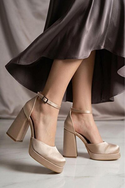 Papuçcity Moda Zen 03512 Women's Heeled Evening Dress Shoes
