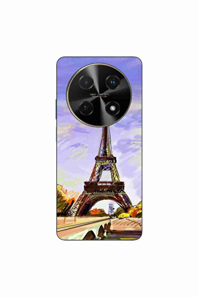 OEM Husa compatibila cu Huawei Nova 12i Silicon Gel Tpu Model Desen Turnul Ei...