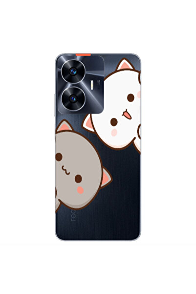 Other Realme Note 50 We are here Transparent Silicone TPU Θήκη