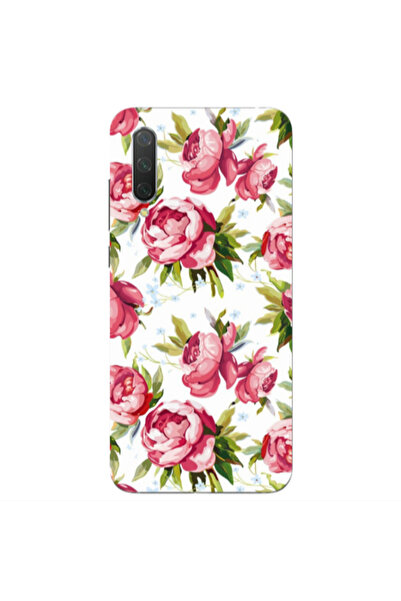 Other Xiaomi Mi 9 Se Roses and laves Transparent Silicone TPU Θήκη