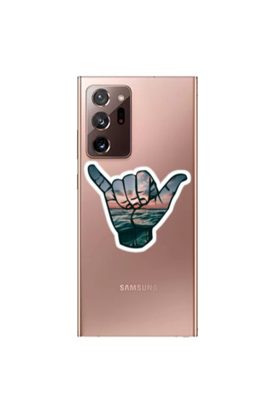 Other Samsung Note 20 Ultra Hand Transparent Silicone TPU Θήκη
