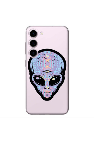 Other Samsung S23 Plus Alien Transparent Silicone TPU Θήκη