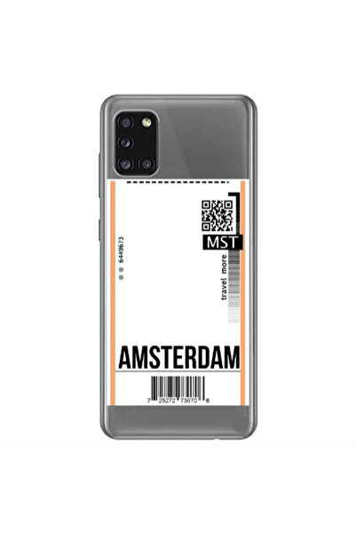 Other Samsung A31 Amsterdam Travel More Transparent Silicone TPU Θήκη