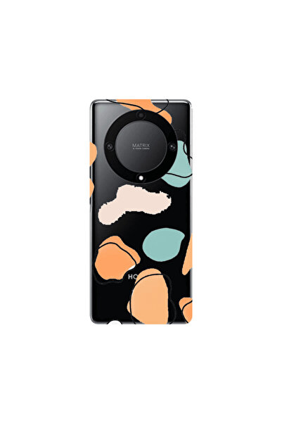 Other Honor Magic5 Lite 5G Colorful spots Transparent Silicone TPU Θήκη