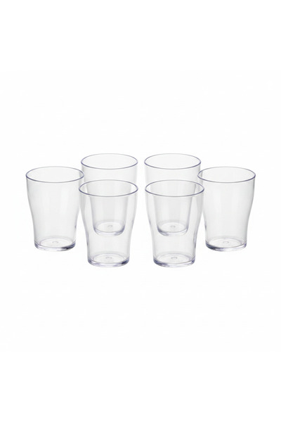 YAZICI Set of 30 Mini Presentation Cups 140 ml – Hard Plastic Shot Glasses, Z...