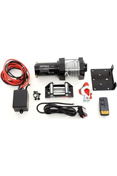 Kraft&dele Troliu auto, Kraft&Dele, cu telecomandă radio, 12V, 4300kg