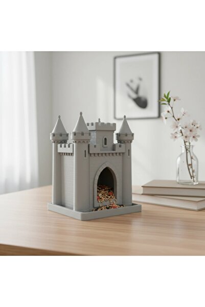 OEM Hrănitor Păsări Model Castel Pentru Grădină și Balcon
