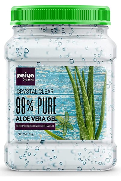 Paiya Organics Paraben Free Aloe Vera Gel, 1Kg | Pure Natural After Sun & Dai...