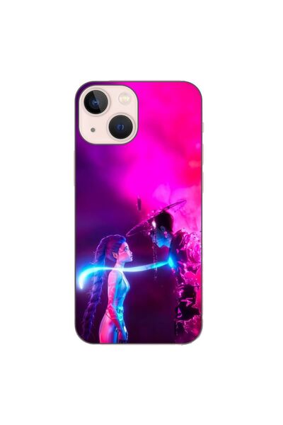 OEM Husa compatibila cu Apple iPhone 13 Mini Silicon Tpu Model KPop Demon Hun...
