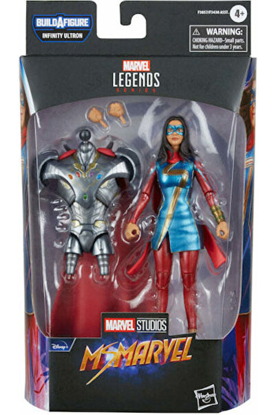 Hasbro Games Φιγούρα Δράσης Ms. Marvel Marvel Legends για παιδιά 4+ ετών 15 εκ.