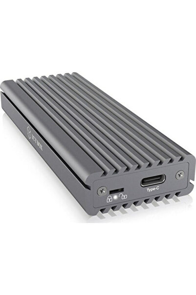ICY BOX Θήκη για Σκληρό Δίσκο M.2 PCI Express με Σύνδεση USB 3.1 Type-C Γκρι ...
