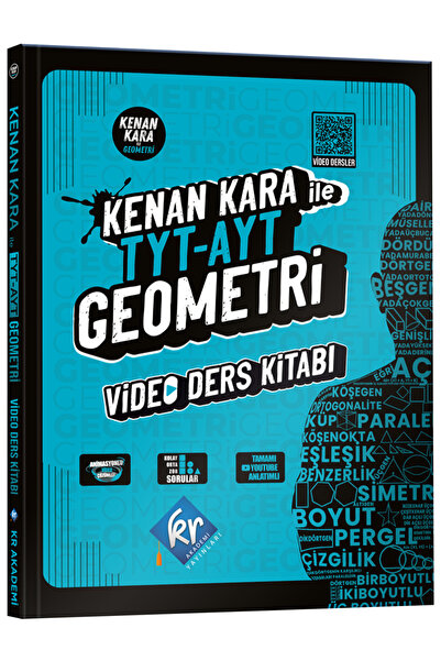 KR Akademi Yayınları Kenan Kara TYT-AYT Geometri Video Ders Kitabı